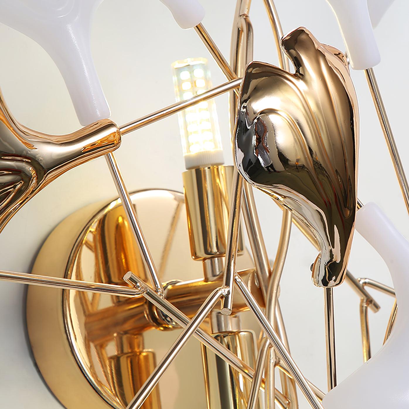 Ginkgo Leaf Wall Lamp