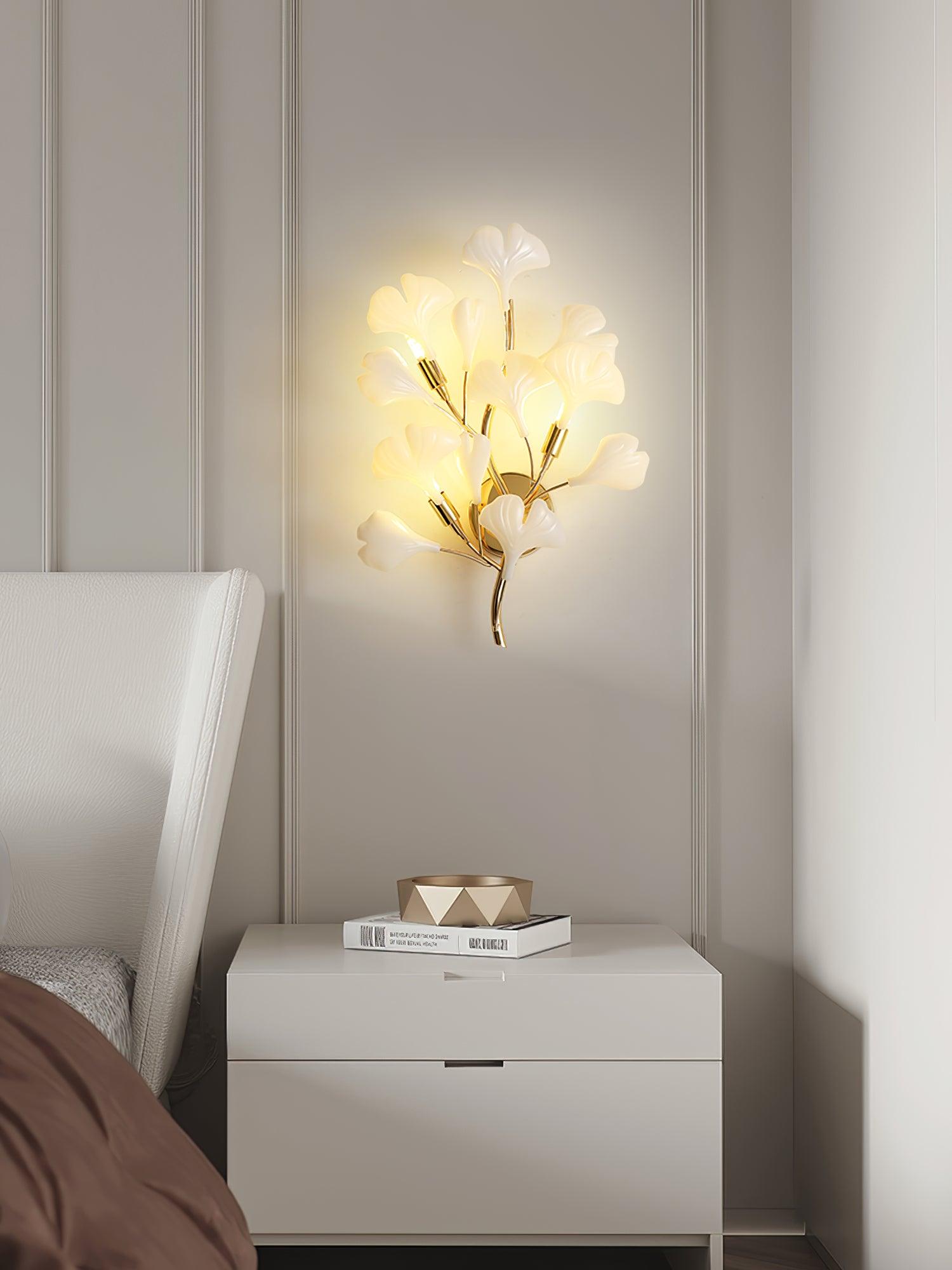 Ginkgo Leaf Wall Lamp