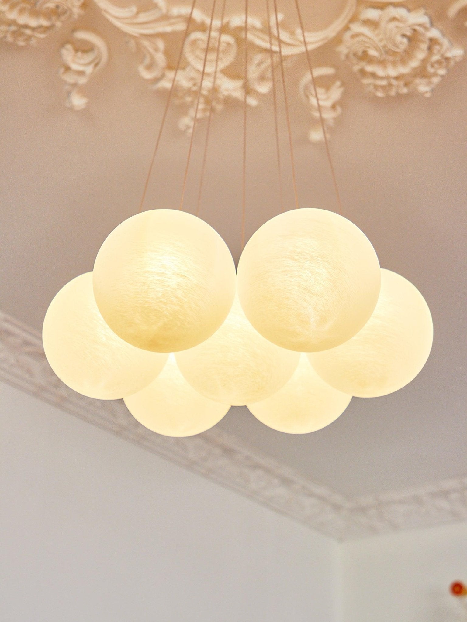 Glass Cluster Chandelier Type A