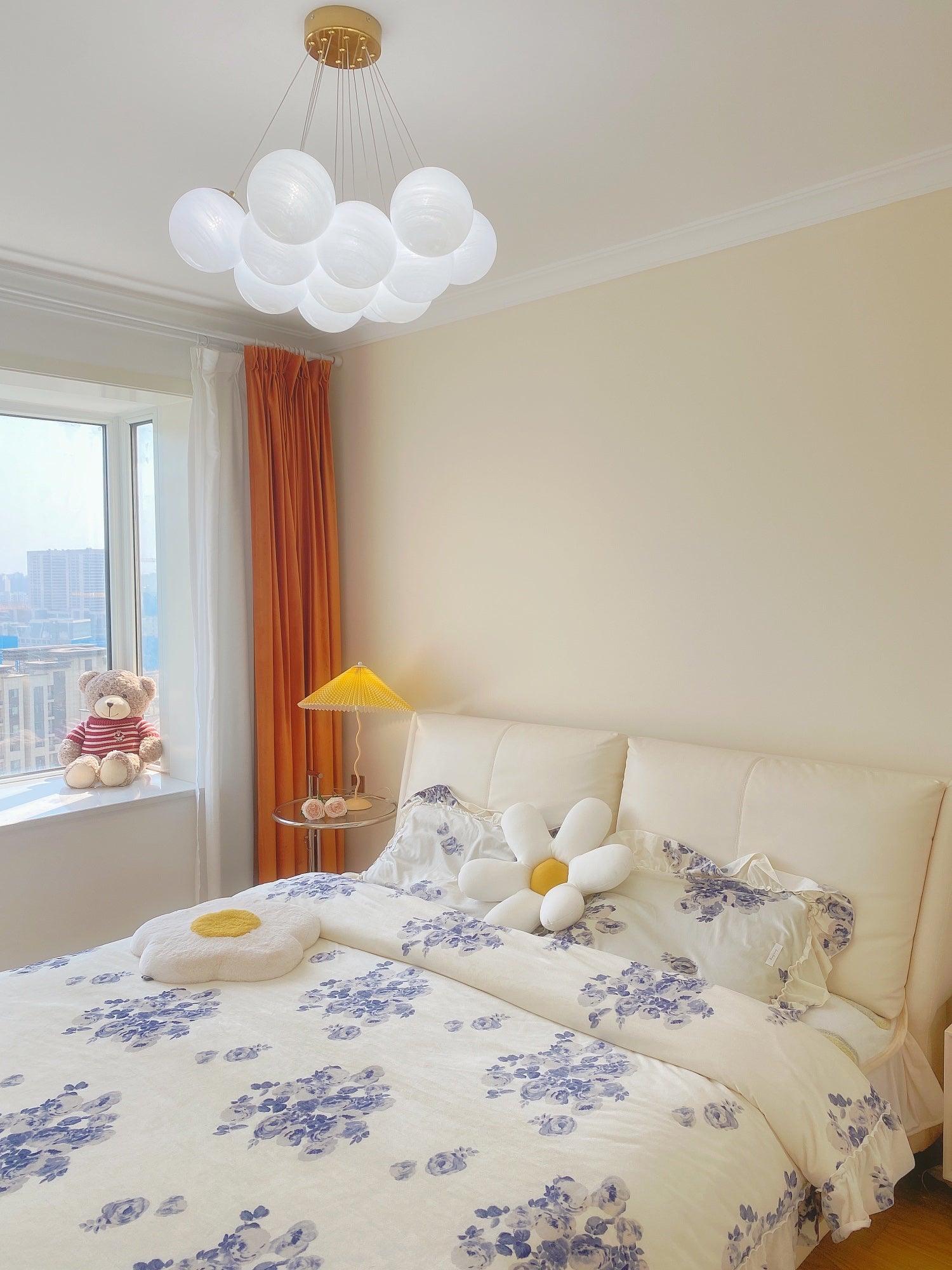 Glass Cluster Chandelier Type A