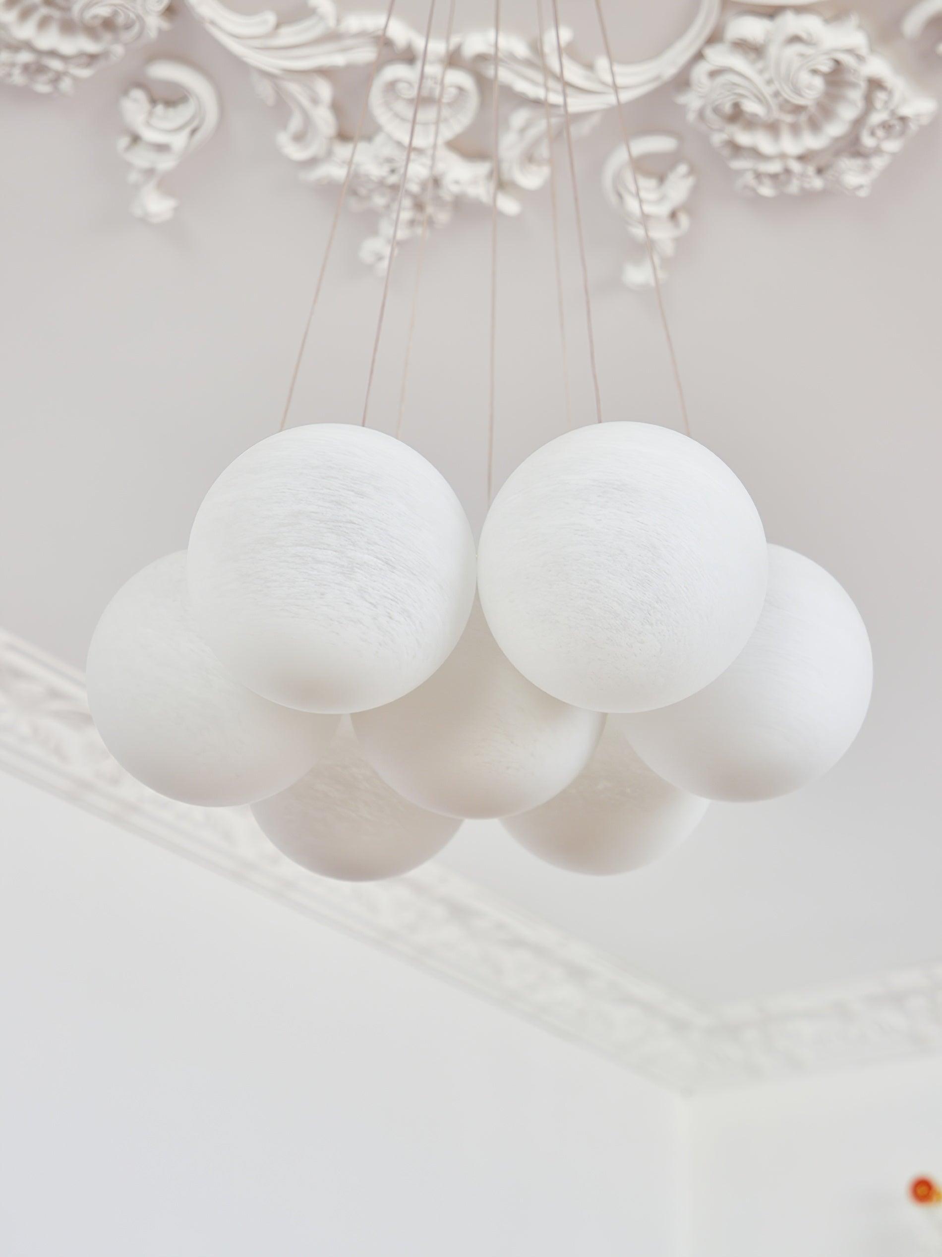 Glass Cluster Chandelier Type A