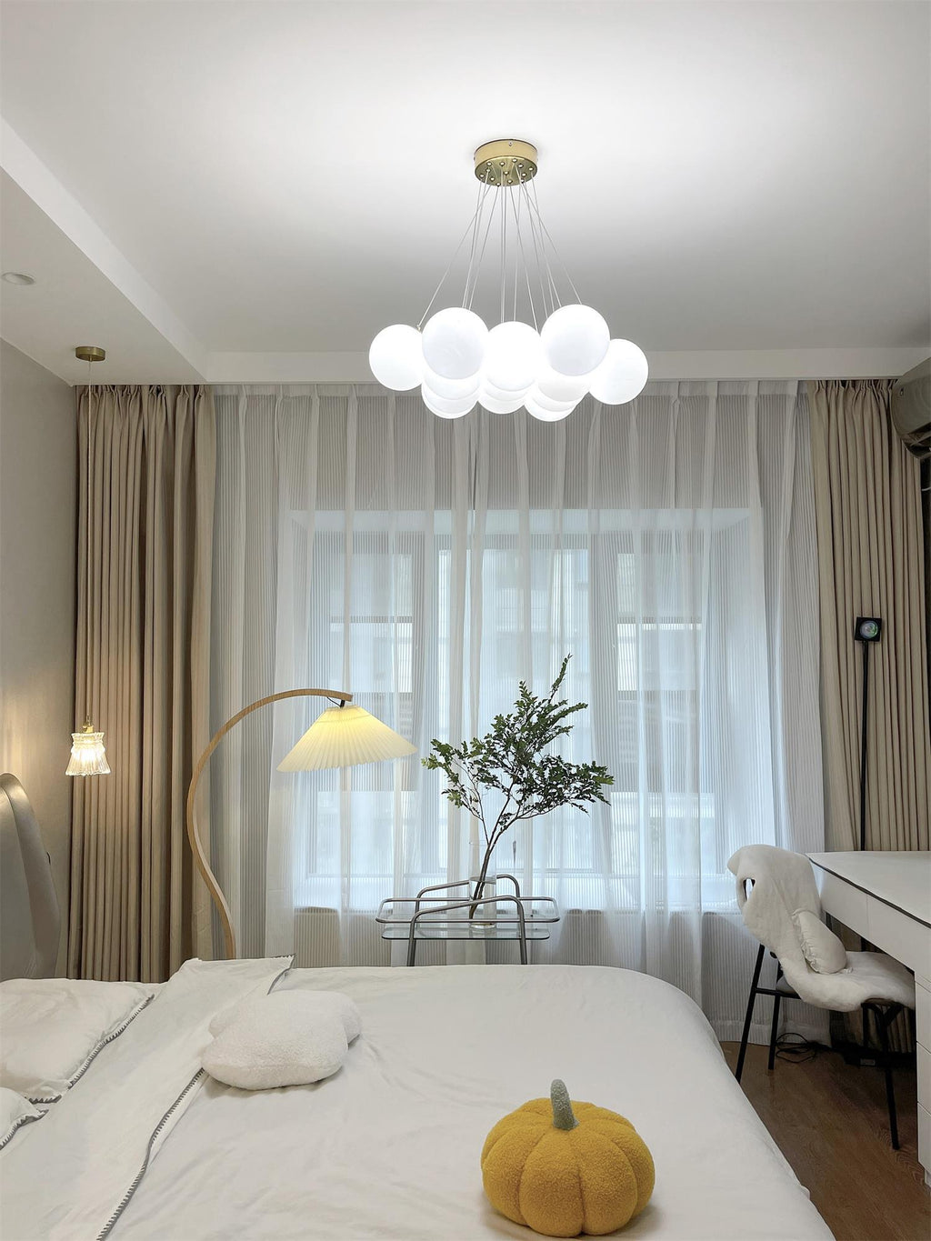 Glass Cluster Chandelier Type A