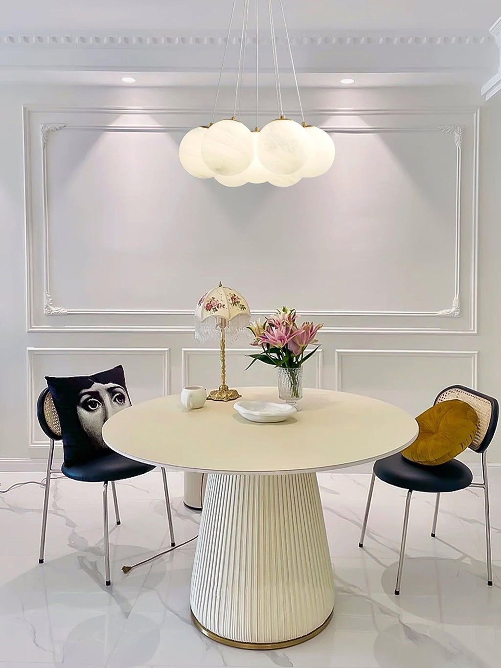 Glass Cluster Chandelier Type A