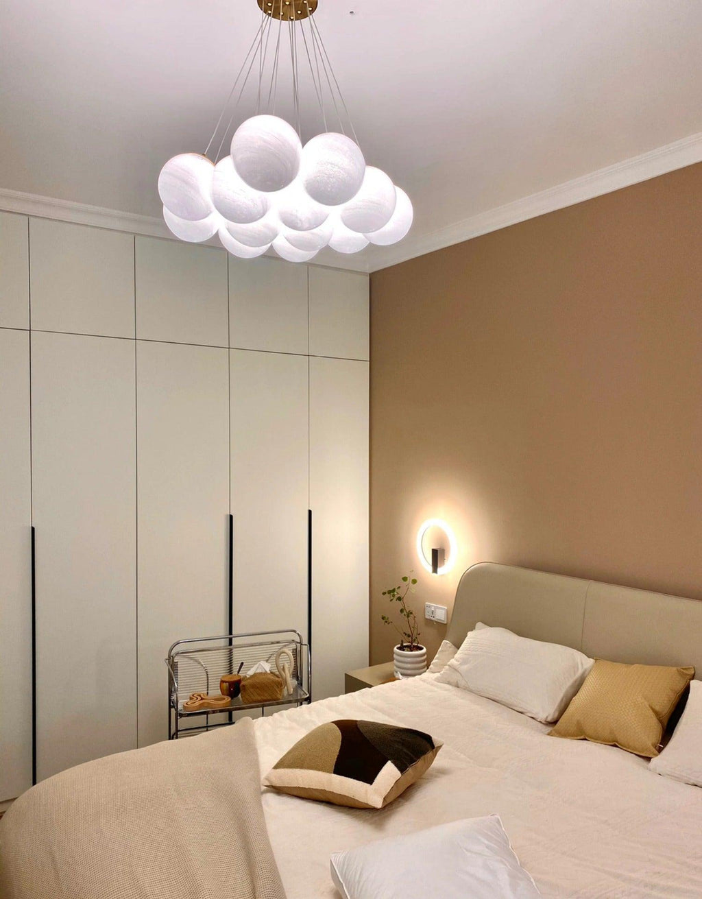 Glass Cluster Chandelier Type A