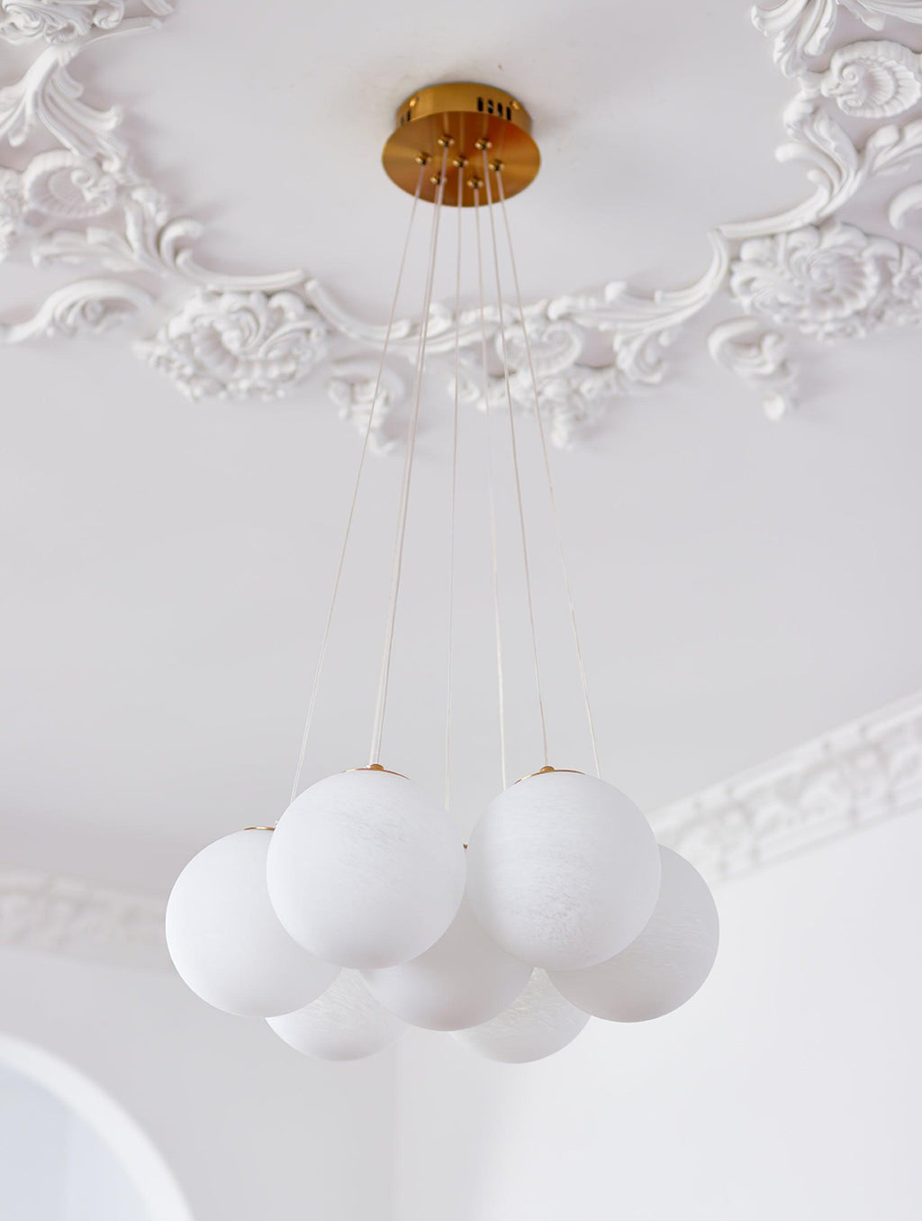 Glass Cluster Chandelier Type A