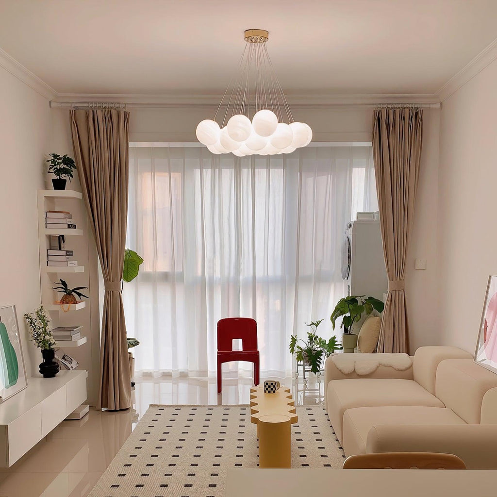 Glass Cluster Chandelier Type A