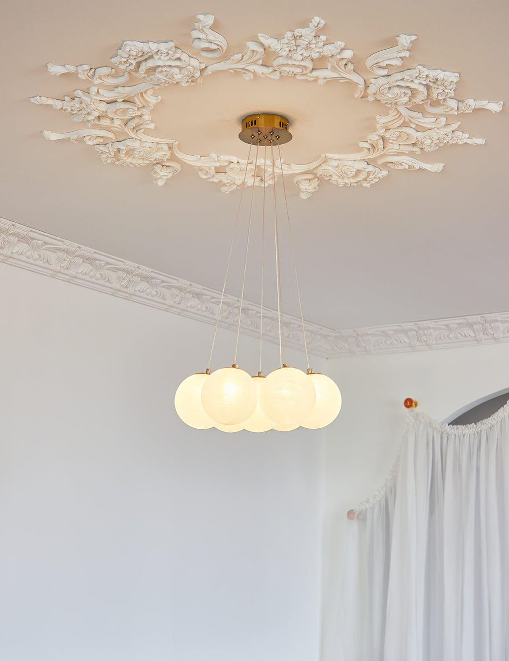 Glass Cluster Chandelier Type A