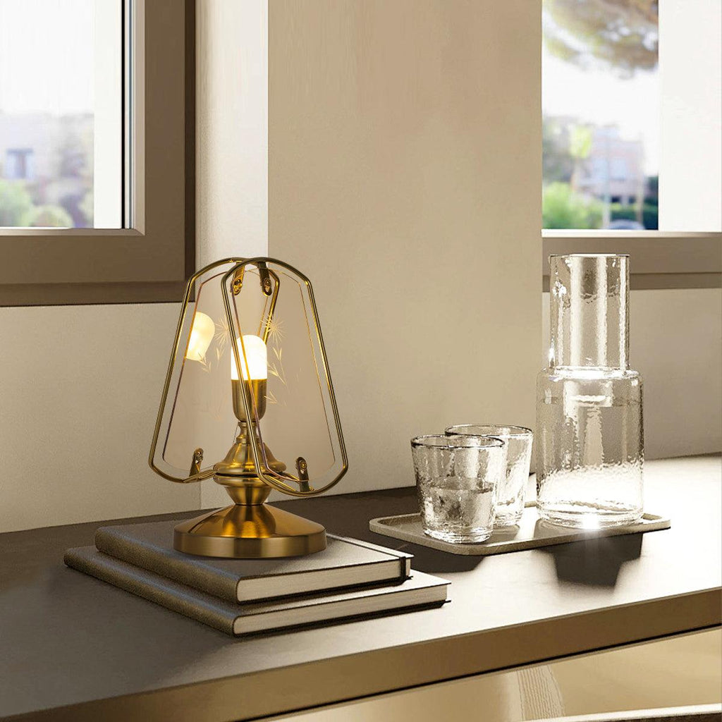 Glass Table Lamp