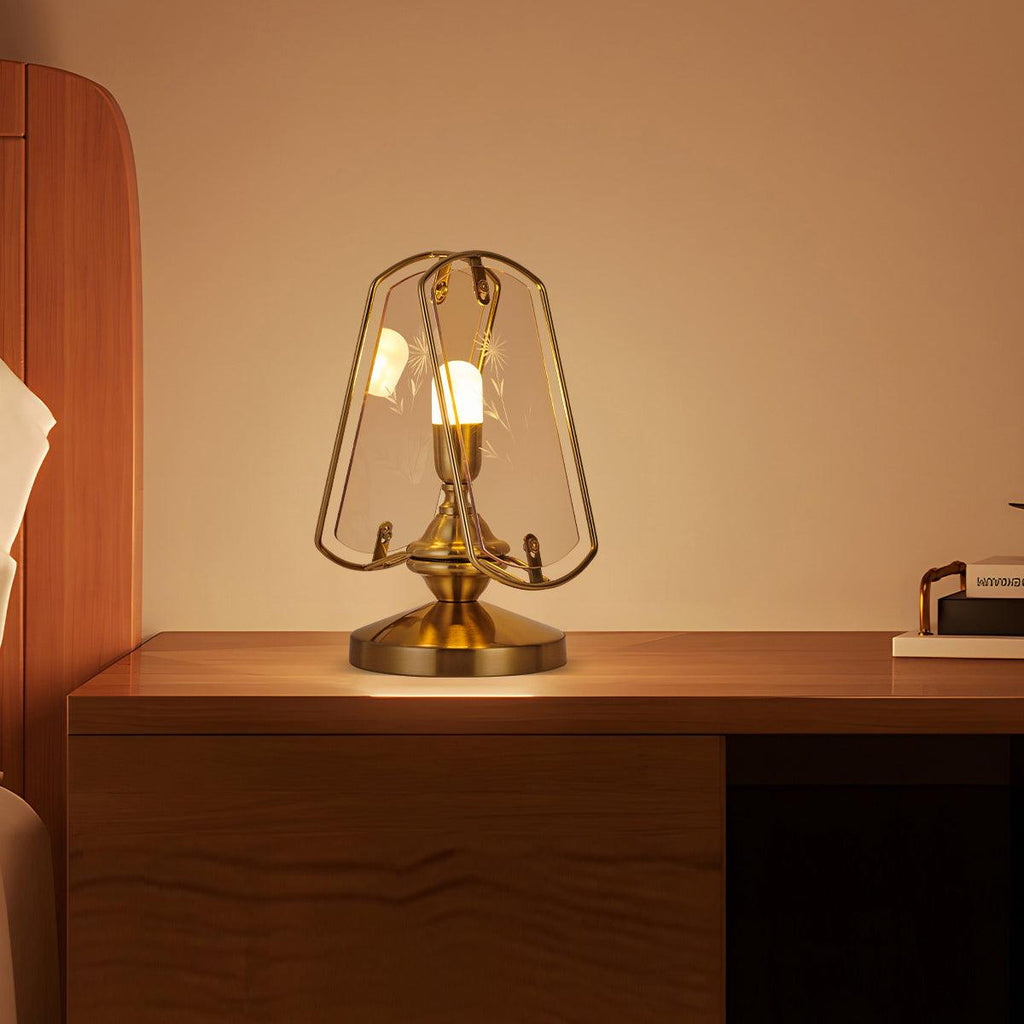 Glass Table Lamp