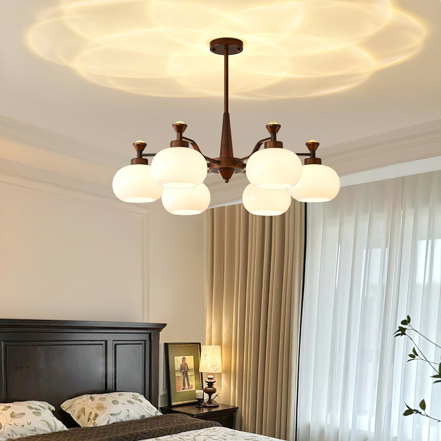 Globe Spotlight Chandelier - ZozHome