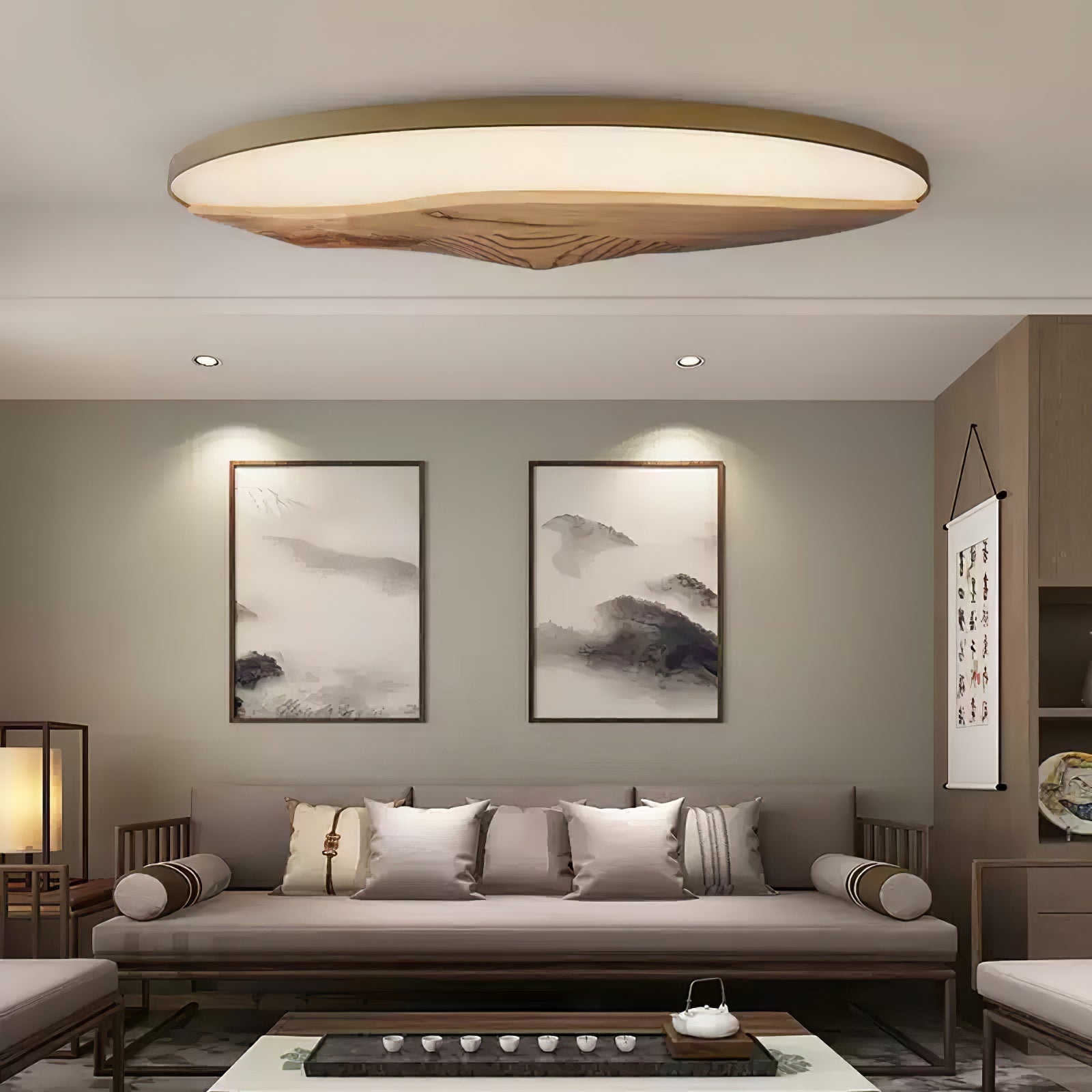 Half - Mountain Ceiling Lamp - ZozHome