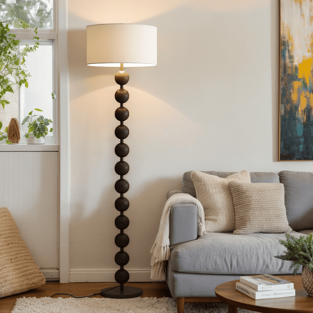 Hugo Barbell Floor Lamp