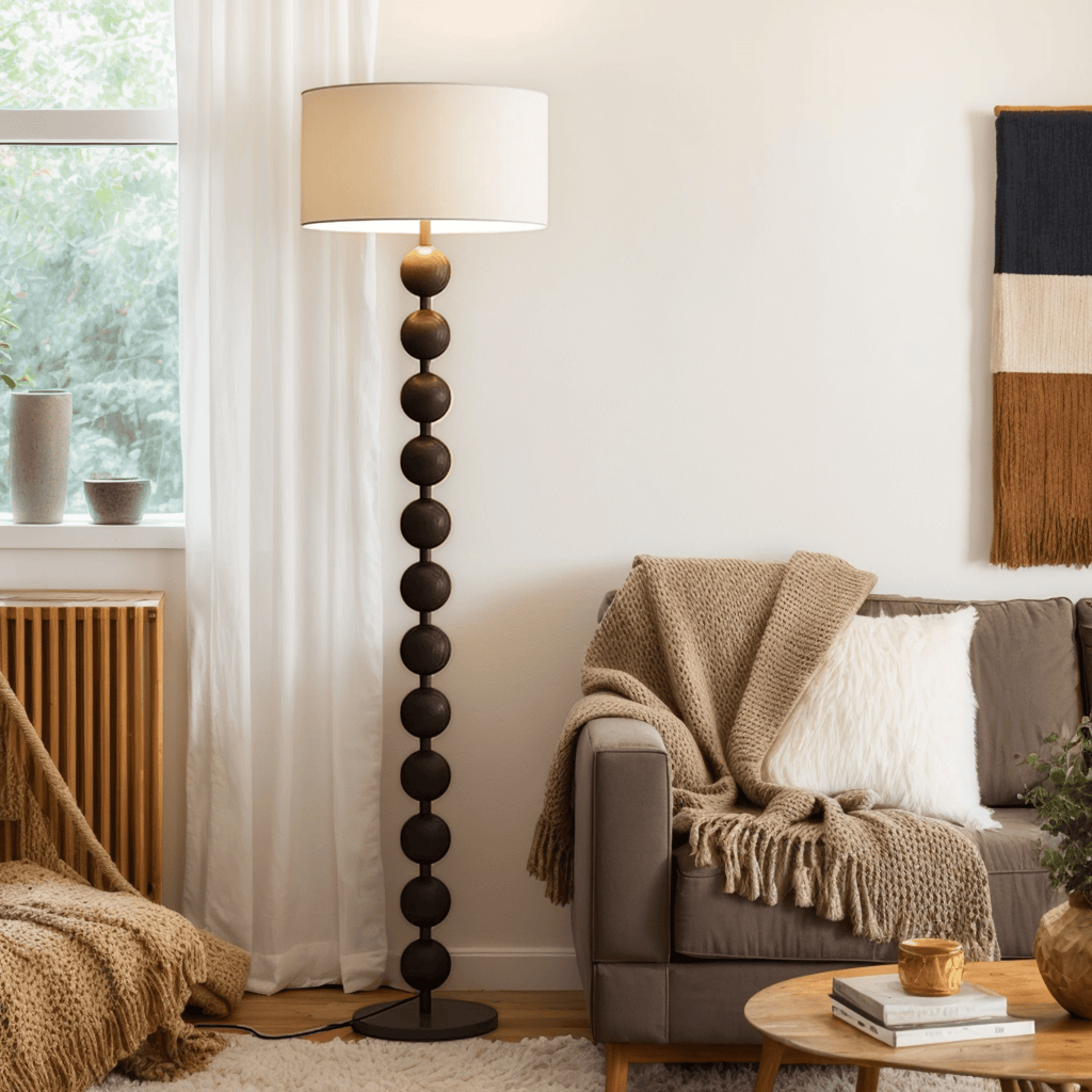 Hugo Barbell Floor Lamp
