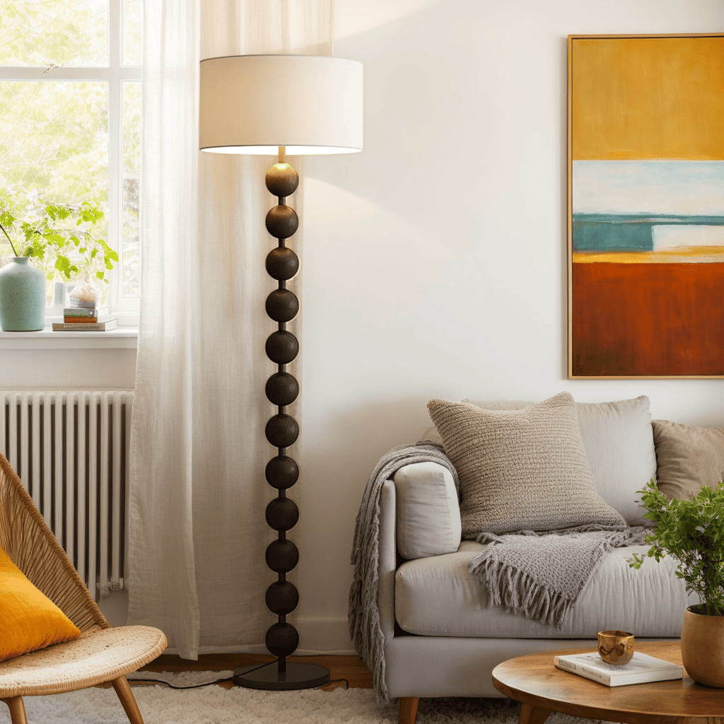 Hugo Barbell Floor Lamp