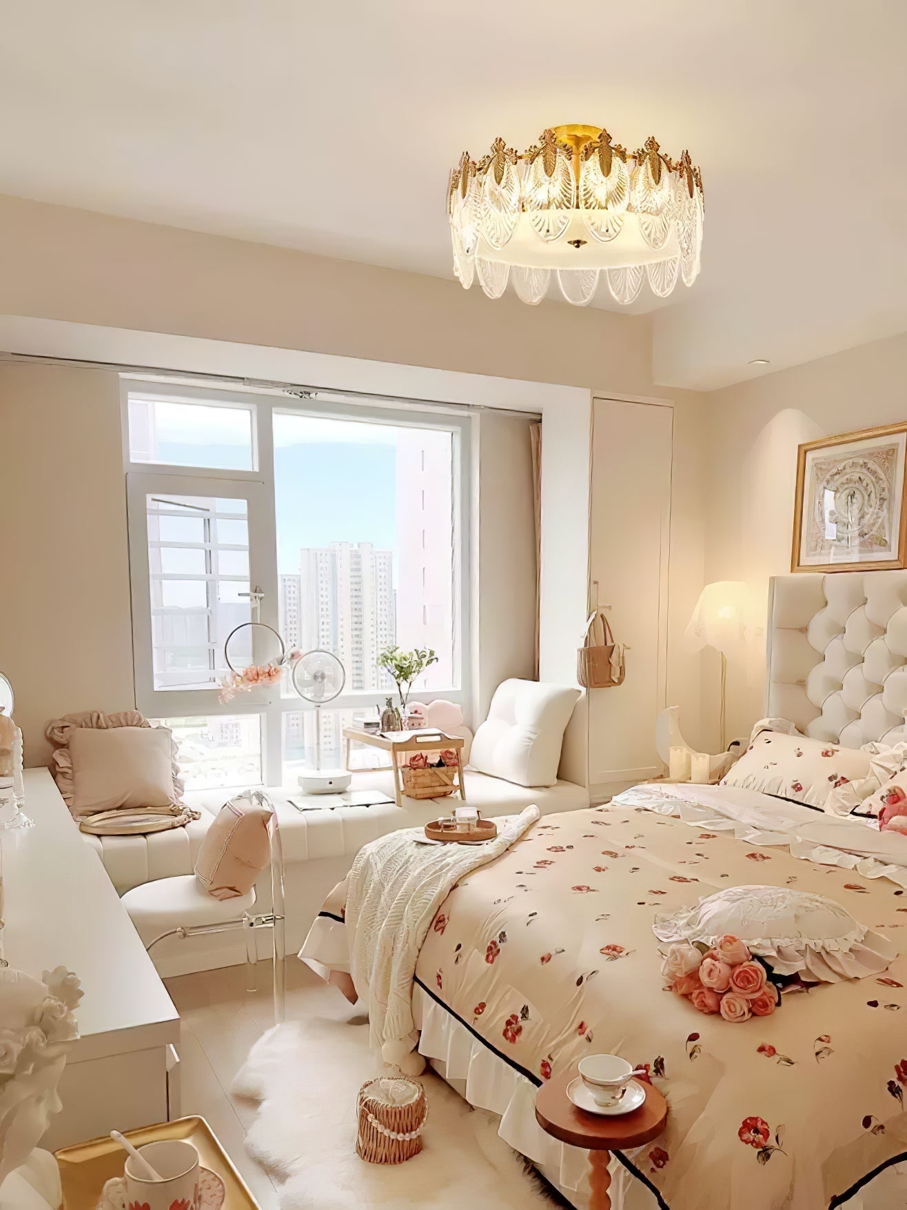 Ice Mirror Chandelier