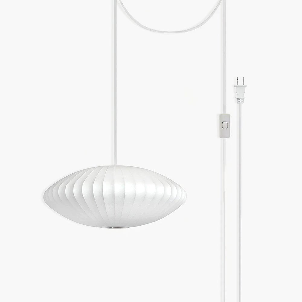 Imitation Silk Bubble Swag Pendant Light