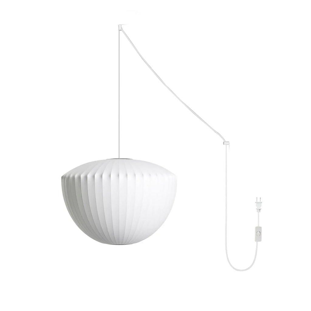 Imitation Silk Bubble Swag Pendant Light