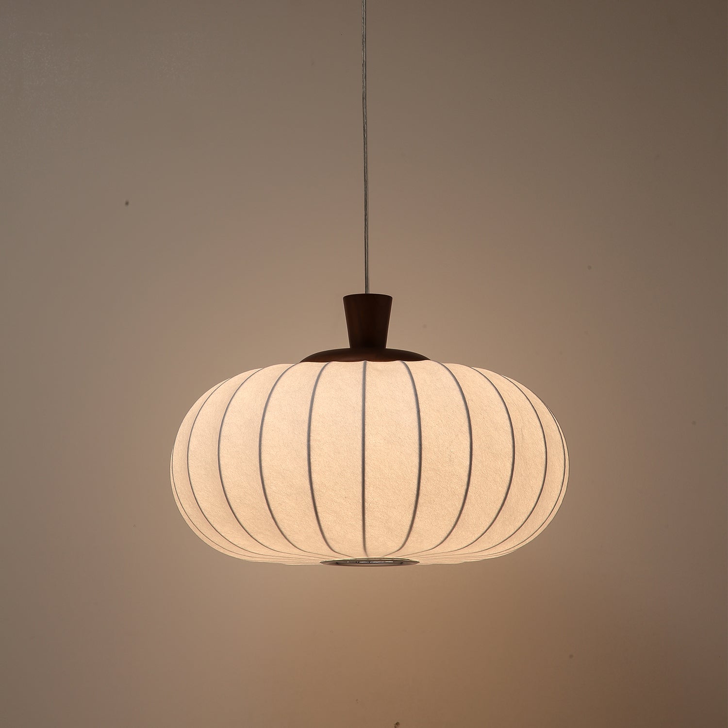 Imitation Silk Pumpkin Pendant Light - ZozHome