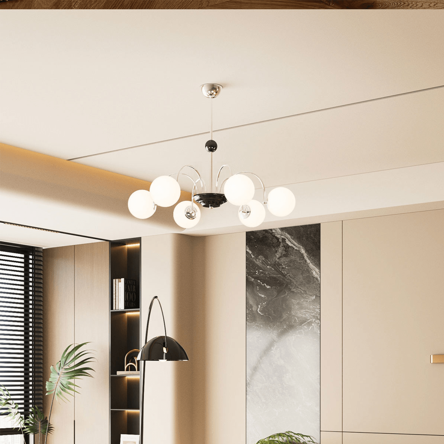 Ins Magic Bean Chandelier