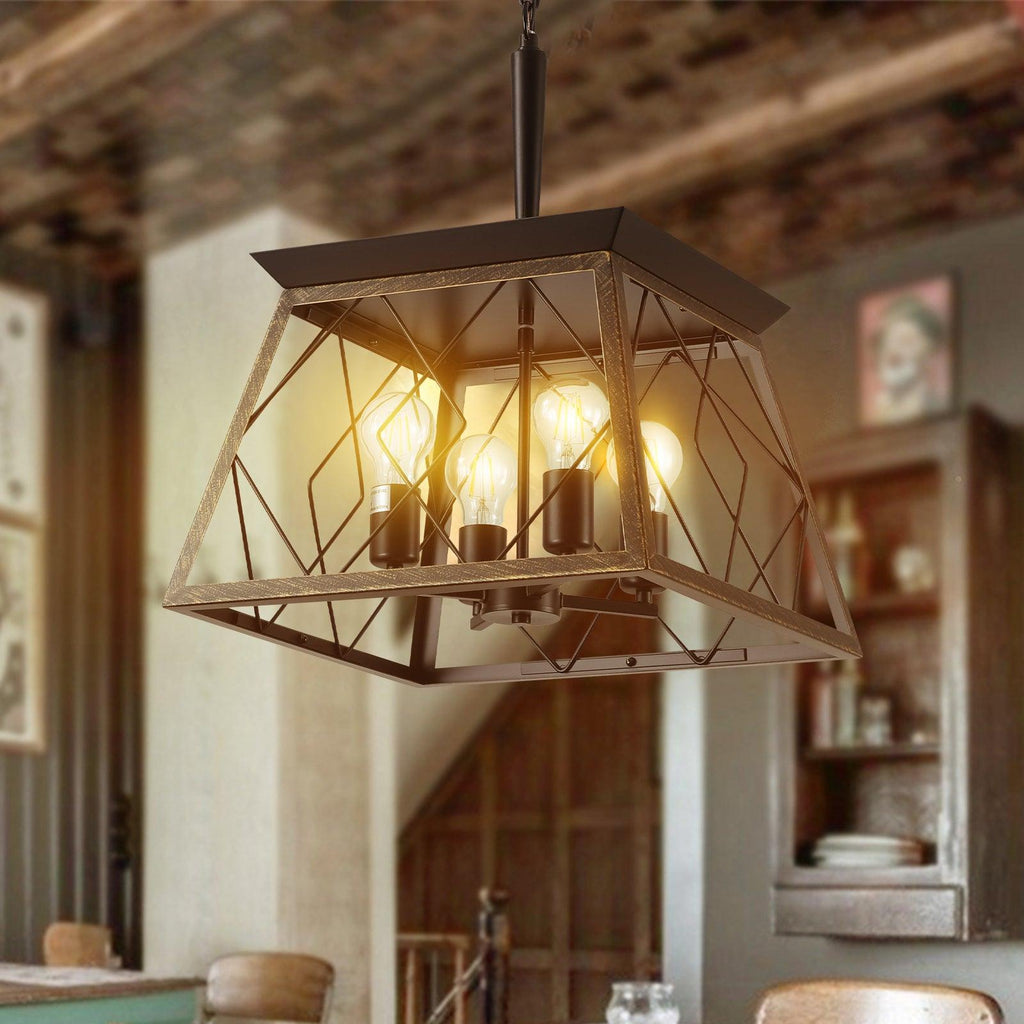Ironwood Farmhouse Chandelier