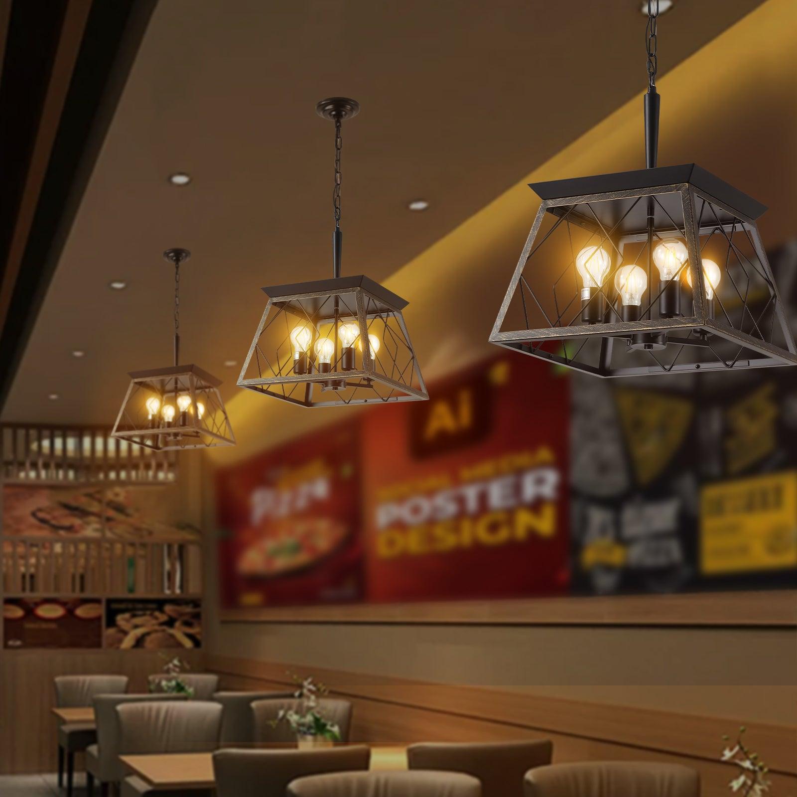 Ironwood Farmhouse Chandelier