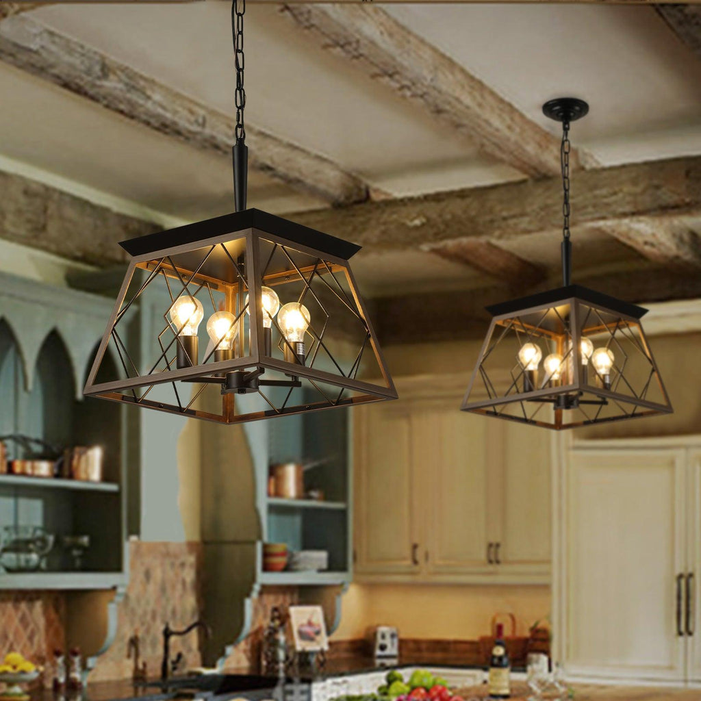 Ironwood Farmhouse Chandelier B
