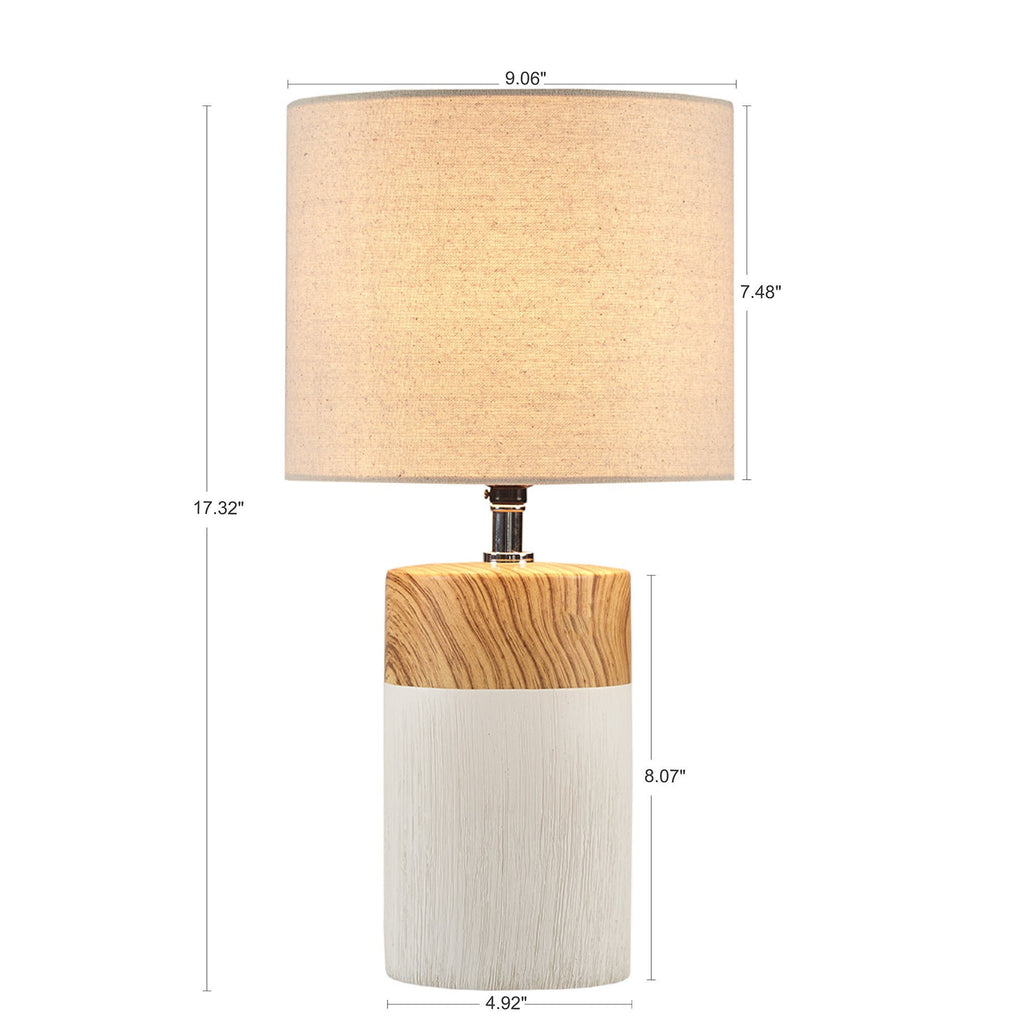 Kessa Textured Ceramic Table Lamp