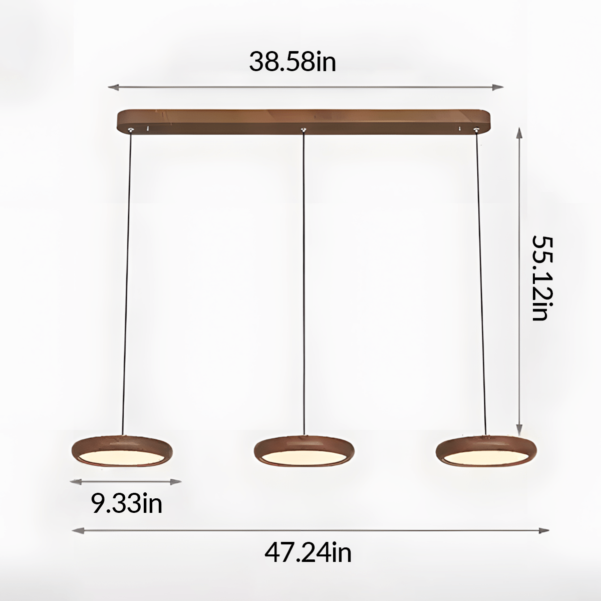 King's Pot Dining Chandelier
