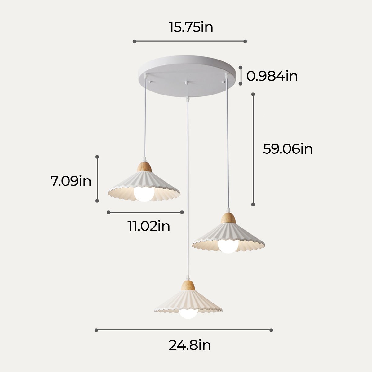 Lace Branch Chandelier