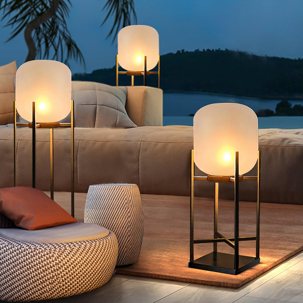 Lantern Outdoor Floor Lamp