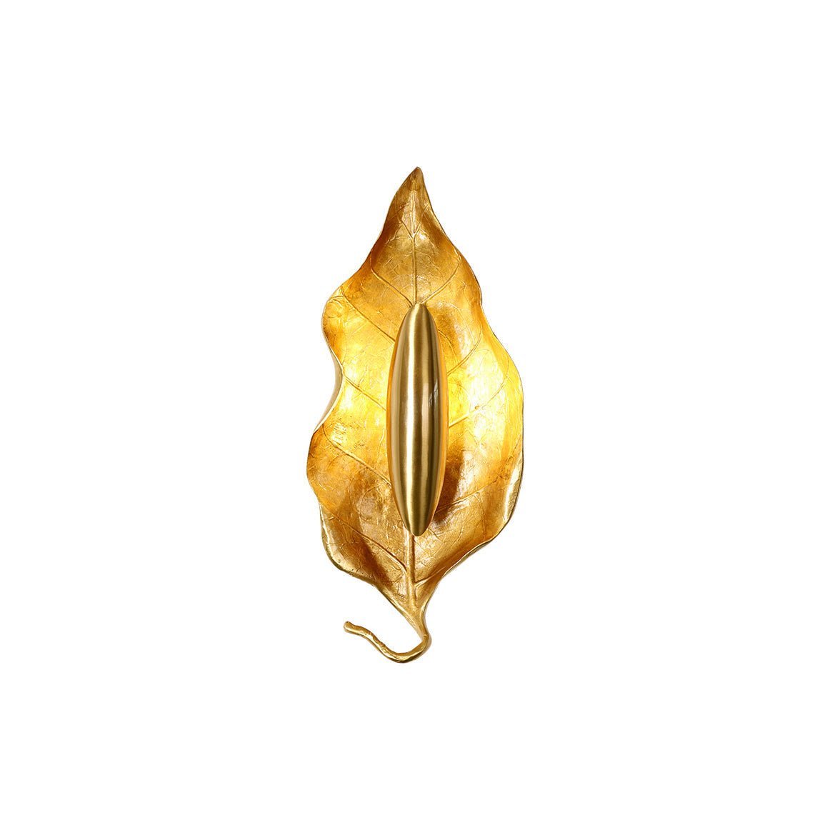Leaf Brass Wall Lamp