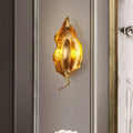 Leaf Brass Wall Lamp - ZozHome