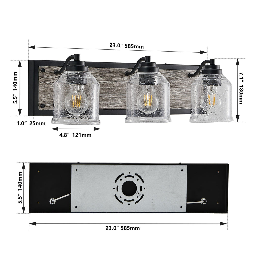 Lennox Farmhouse Vanity Light