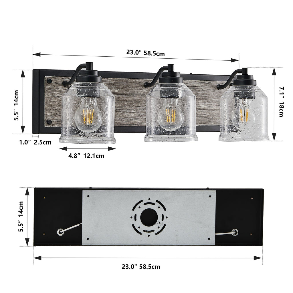 Lennox Farmhouse Vanity Light