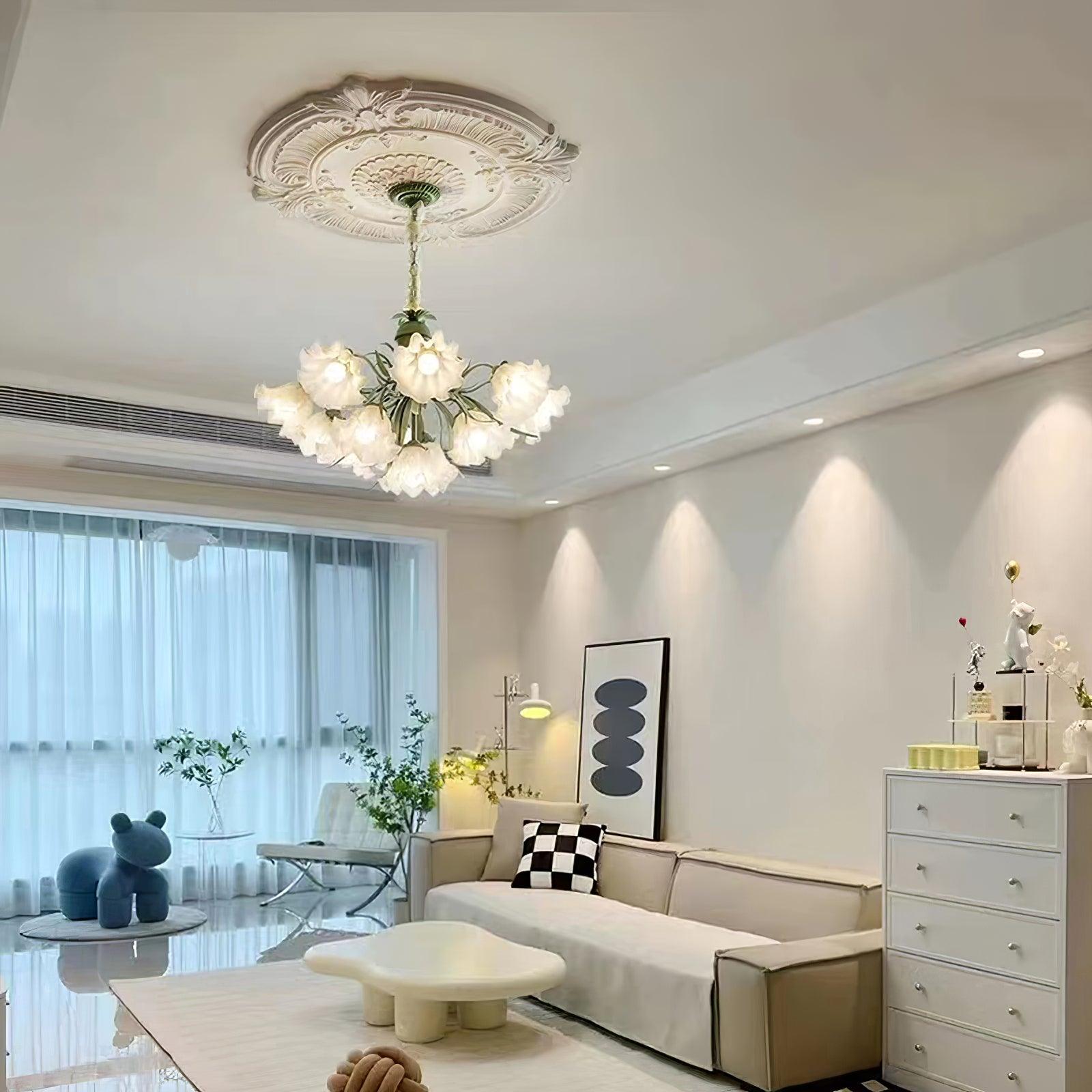 Lily of the Valley Chandelier