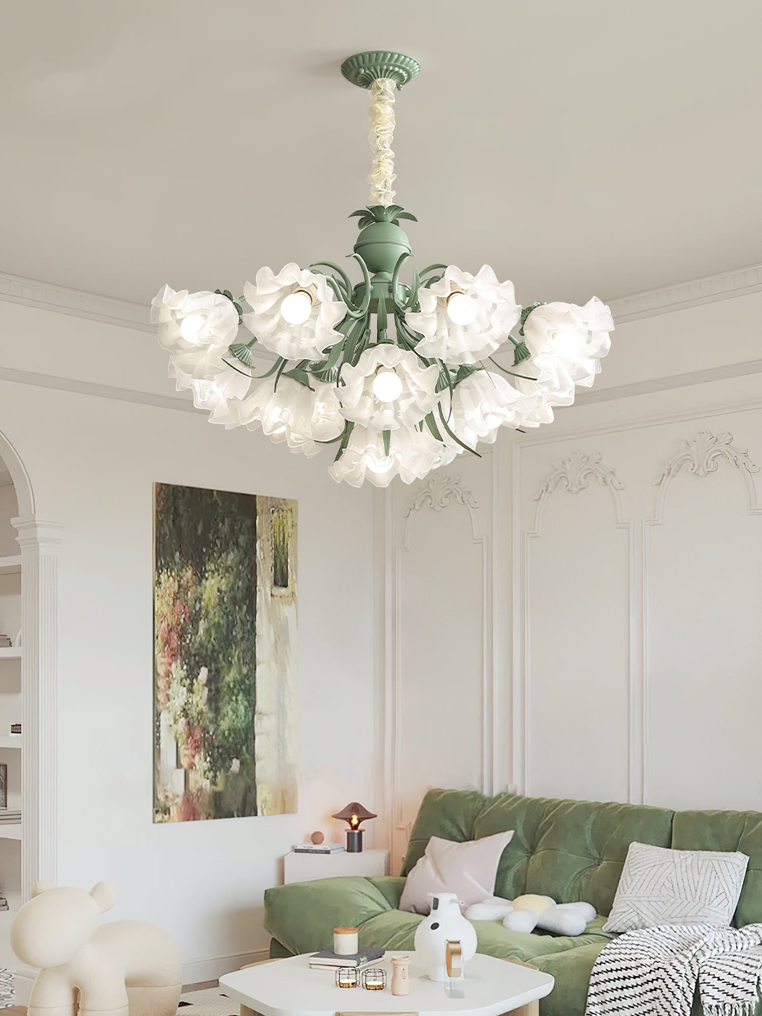 Lily of the Valley Chandelier