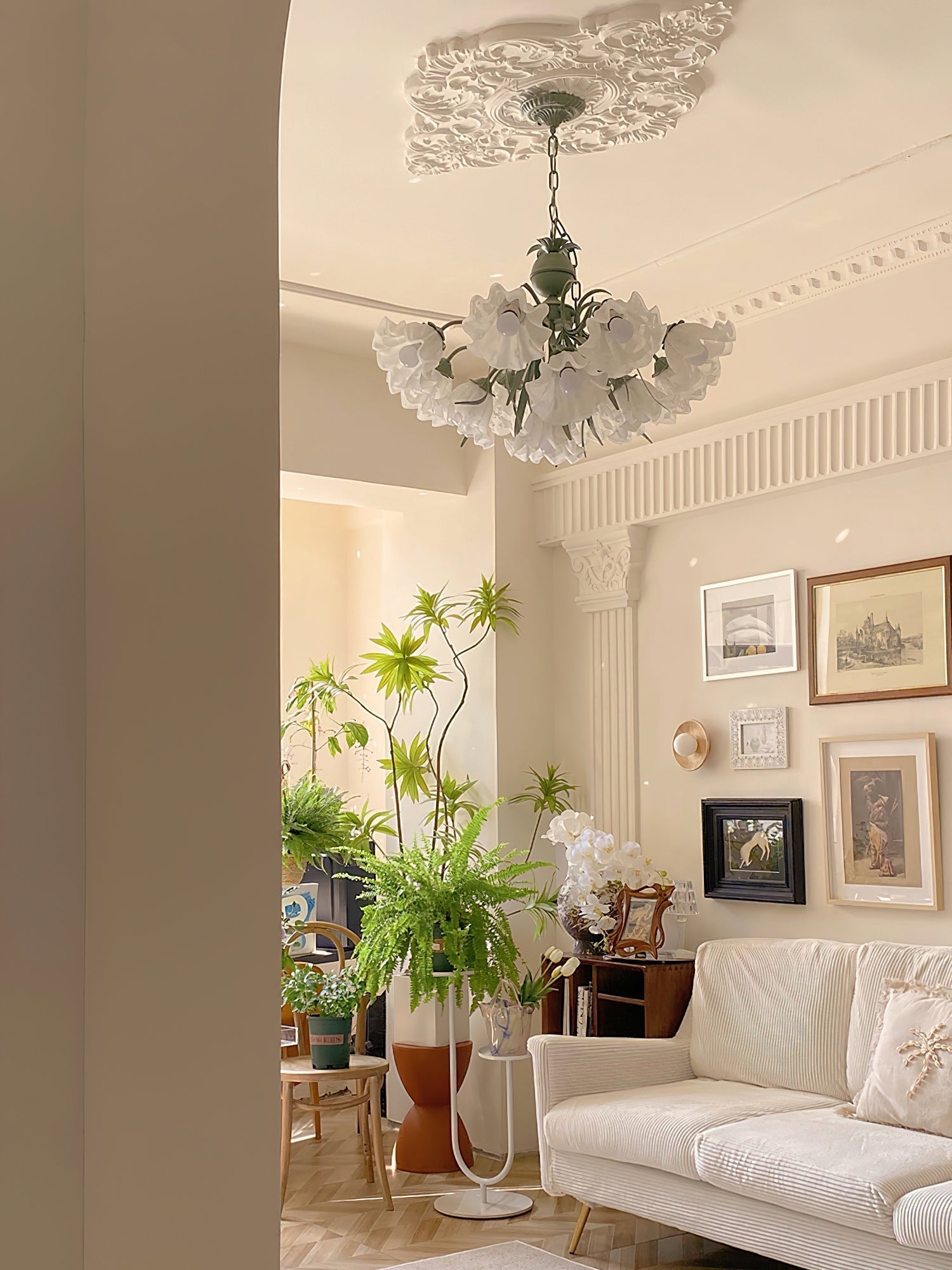 Lily of the Valley Chandelier