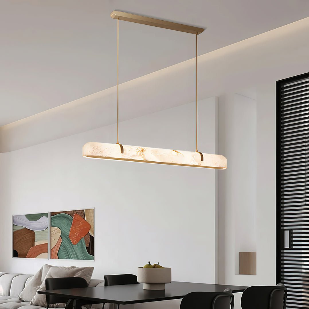 Linear Alabaster Pendant Lamp - ZozHome
