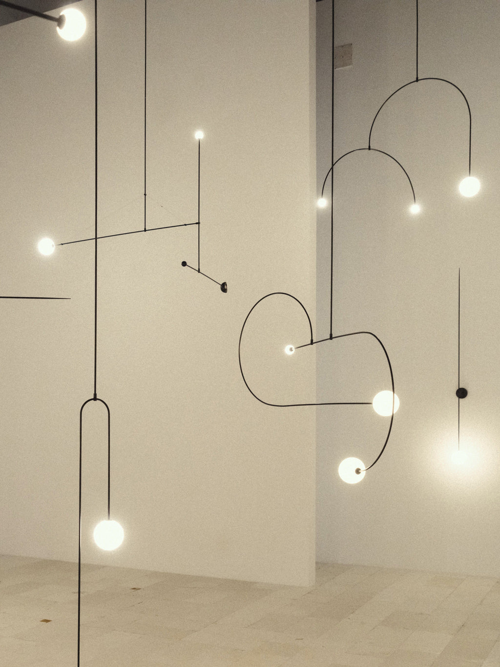 Linear Chandelier