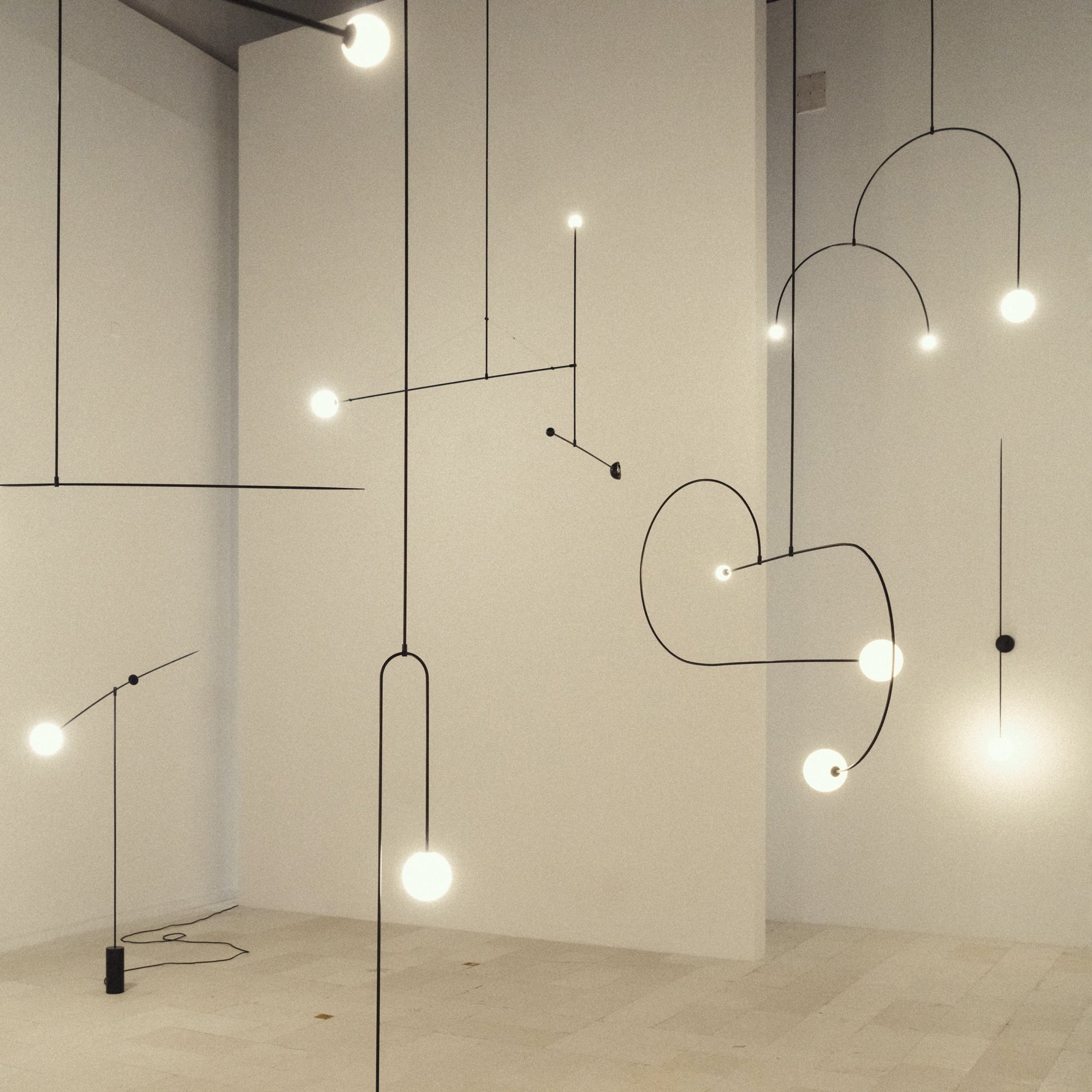 Linear Chandelier