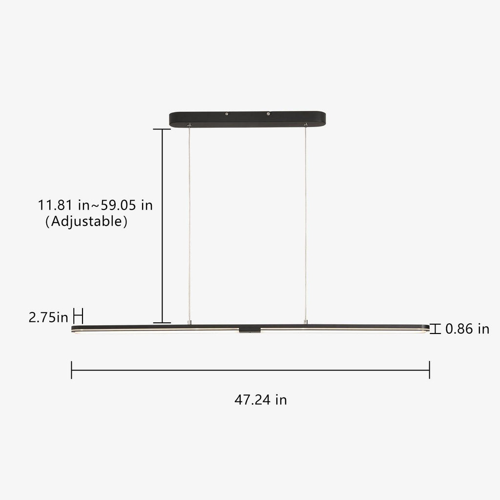 Linear Dining Pendant Light