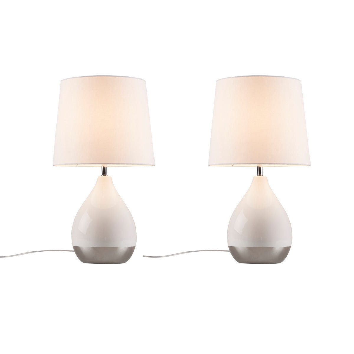 Liora Two-Tone Ceramic Table Lamps