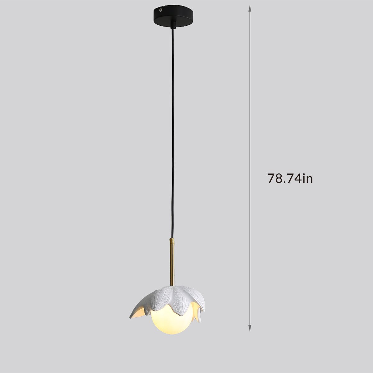 Lotus Line Pendant Light