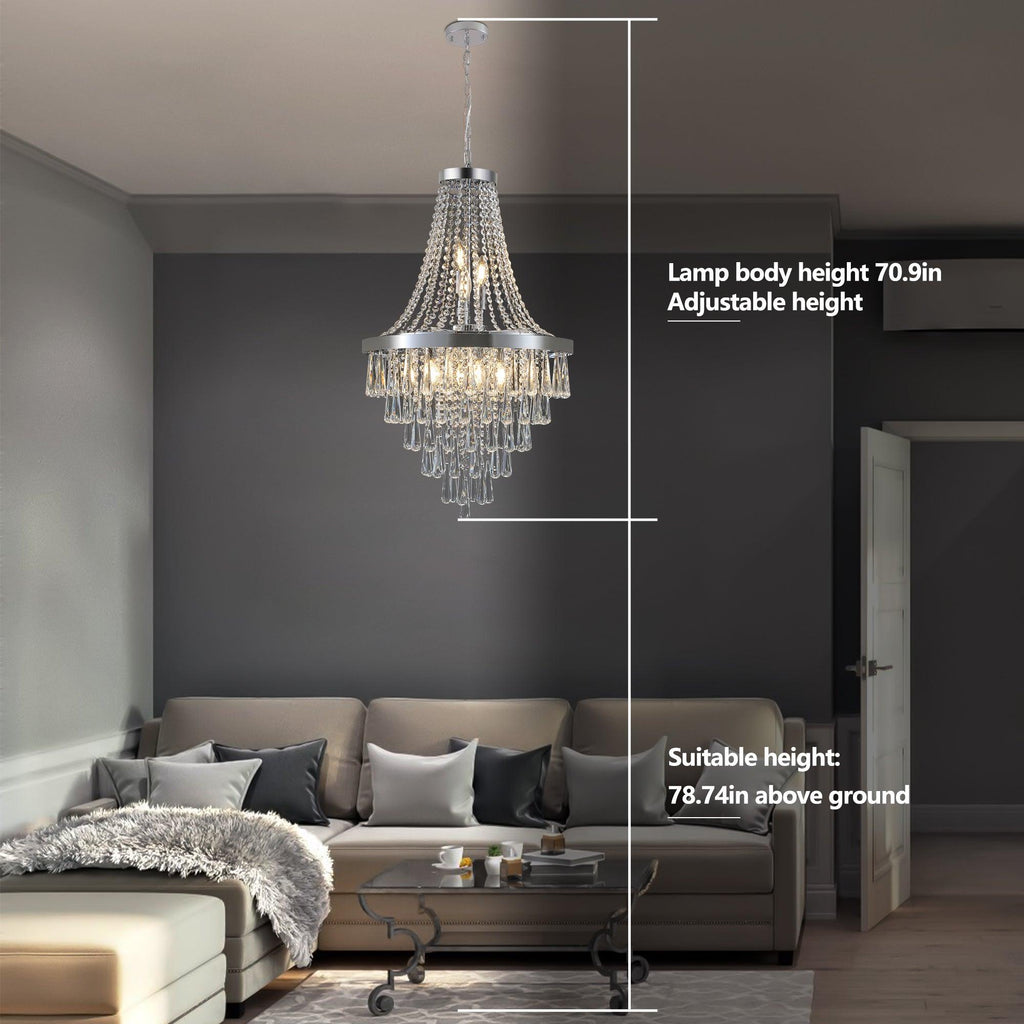 Luna Crystal Chandelier
