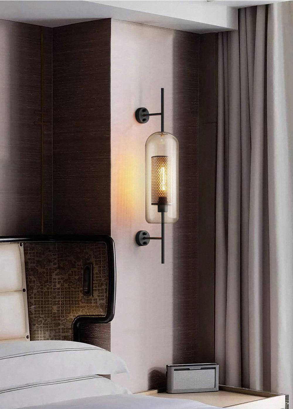 Luxe Glass Wall Light