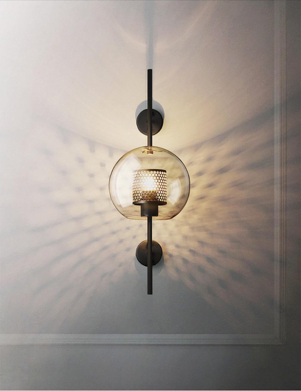 Luxe Glass Wall Light