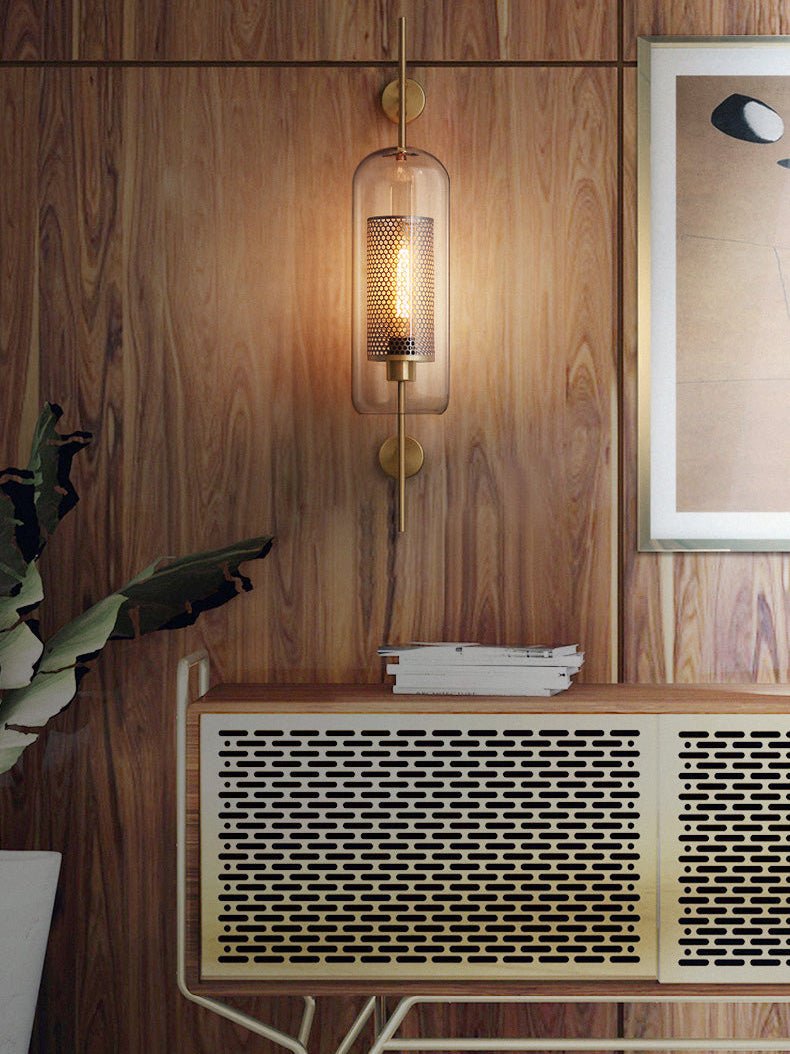 Luxe Glass Wall Light