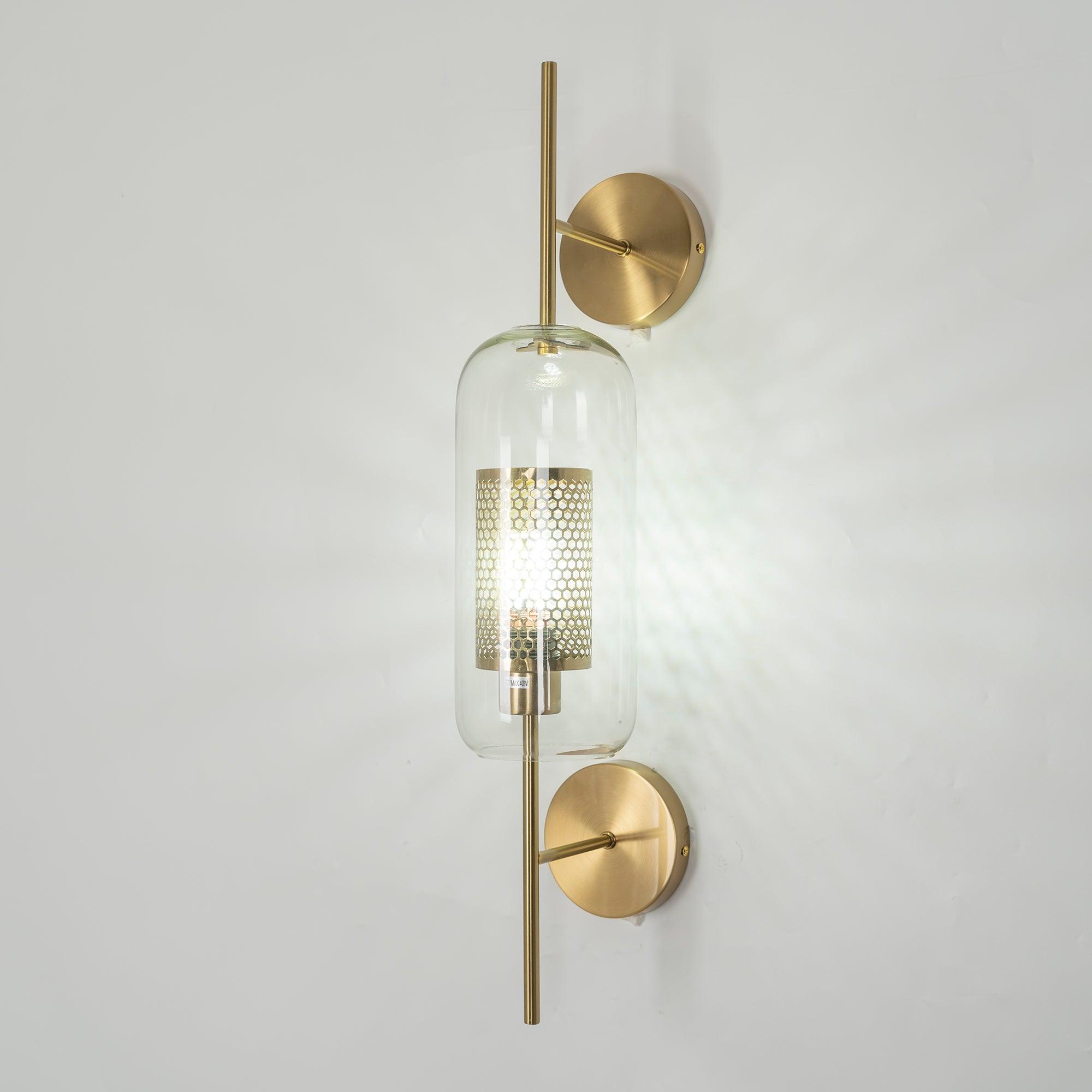 Luxe Glass Wall Light