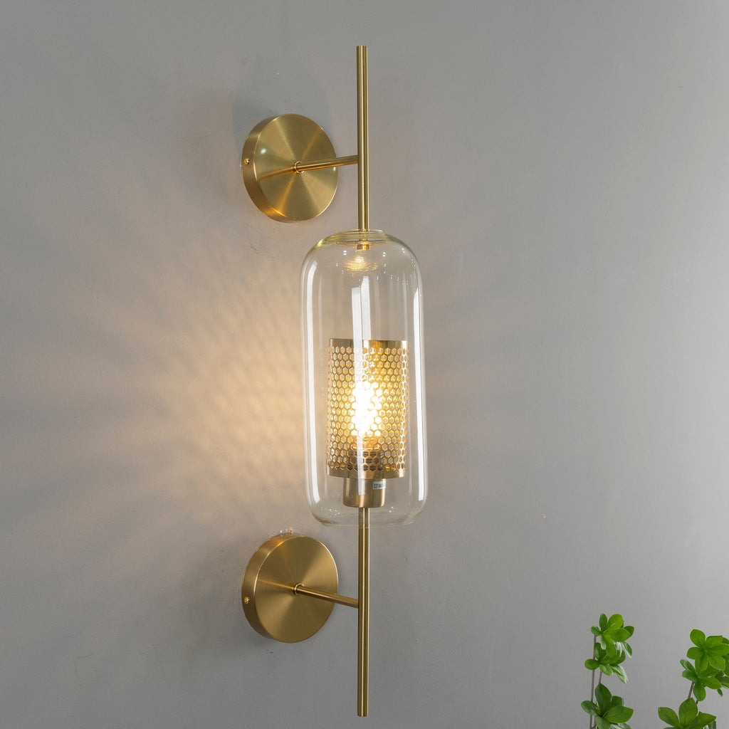 Luxe Glass Wall Light