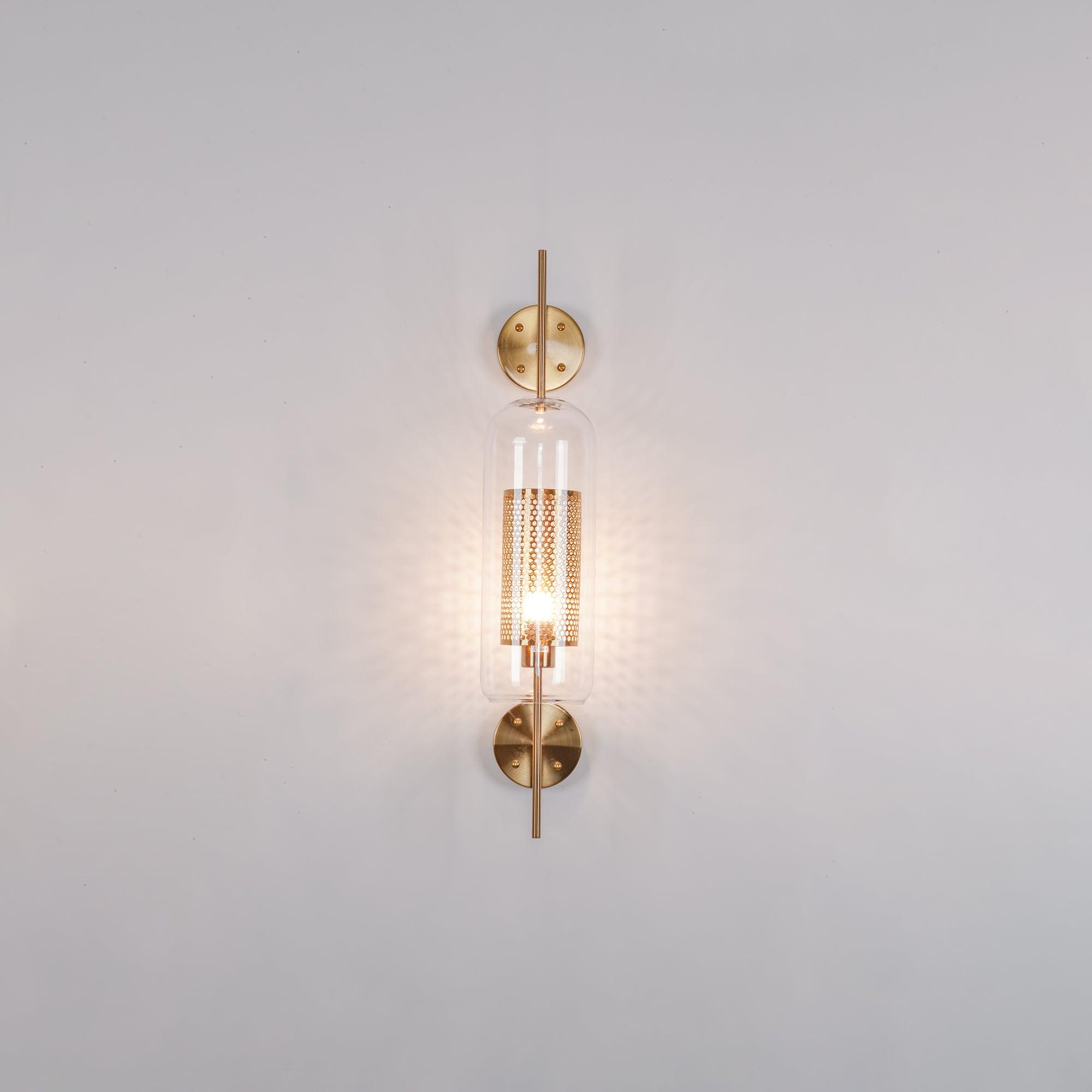 Luxe Glass Wall Light